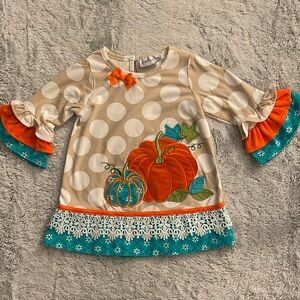 Emily Rose Thanksgiving Tunic  size 4  VGUC